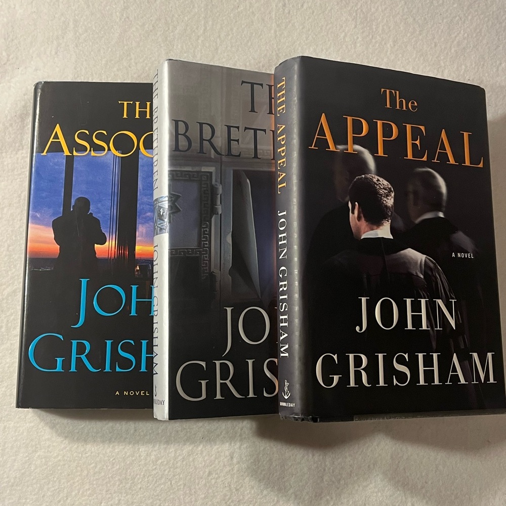 Lot of 3 John Grisham Novels